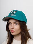 Бейсболка MITCHELL NESS арт. HP8010-ADUTEAL Anaheim Ducks NHL (зеленый)